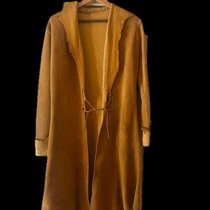 Custom Fringe Leather Coat